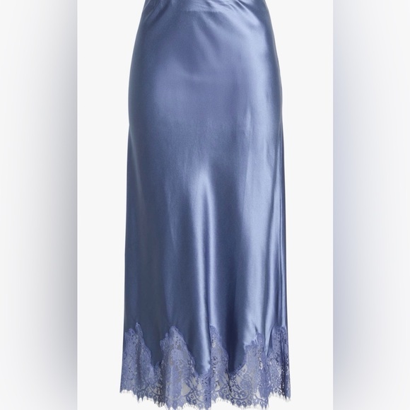 Reformation Dresses & Skirts - Reformation Satin Midi Skirt in Lavender